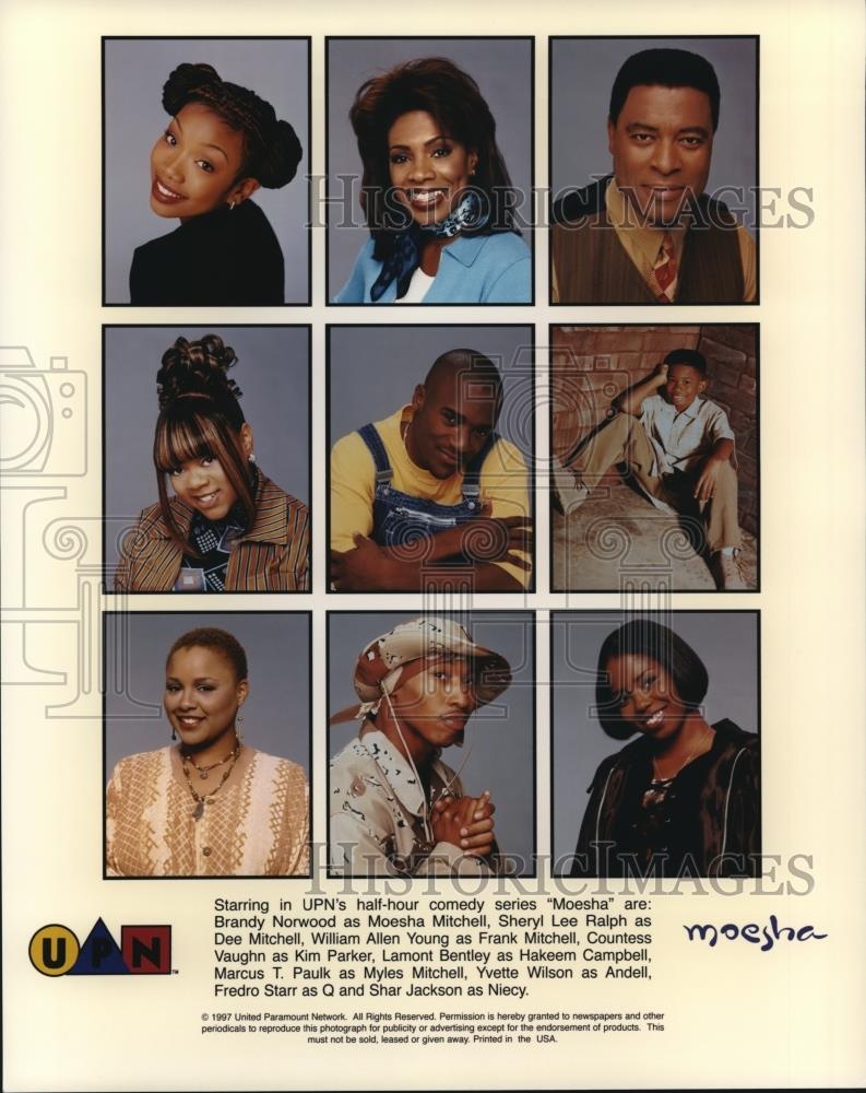 1997 Press Photo TV Program Moesha - cvp72787 - Historic Images
