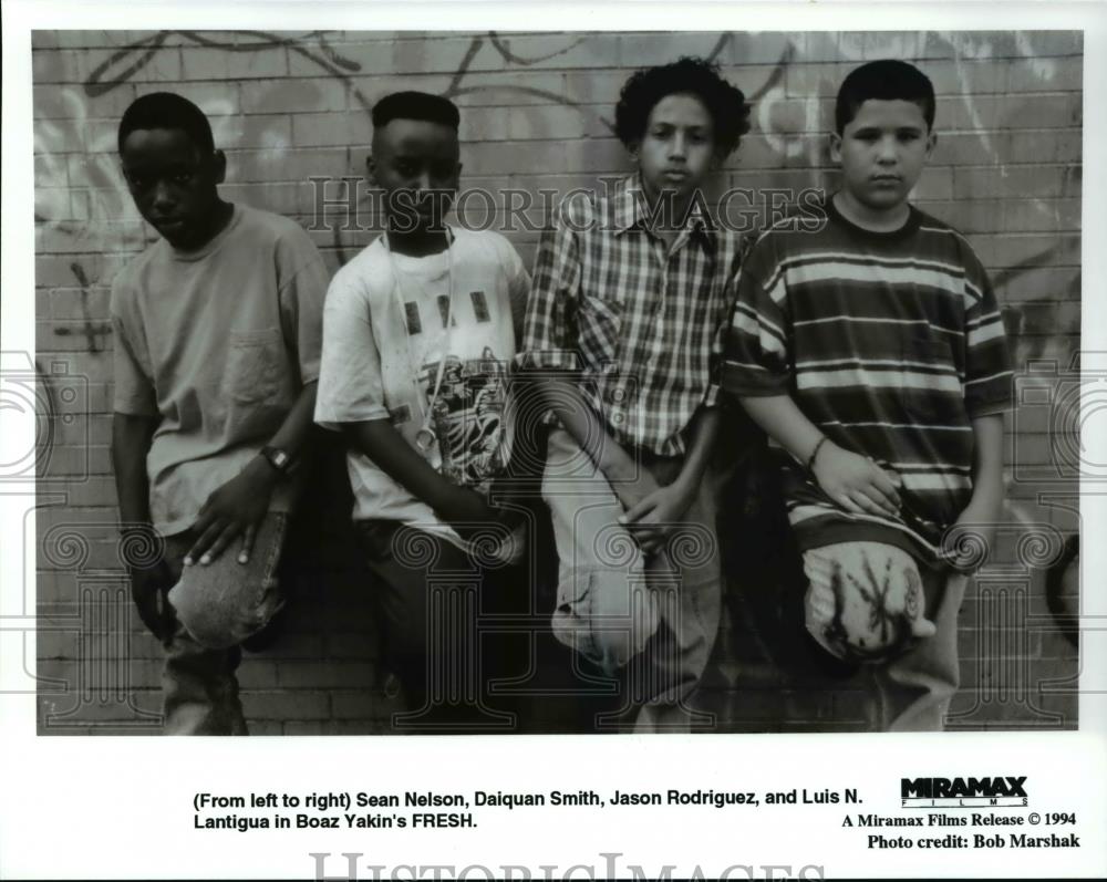 1995 Press Photo Sean Nelson Daiquan Smith Jason Rodriguez &quot;Freah&quot; - cvp45740 - Historic Images