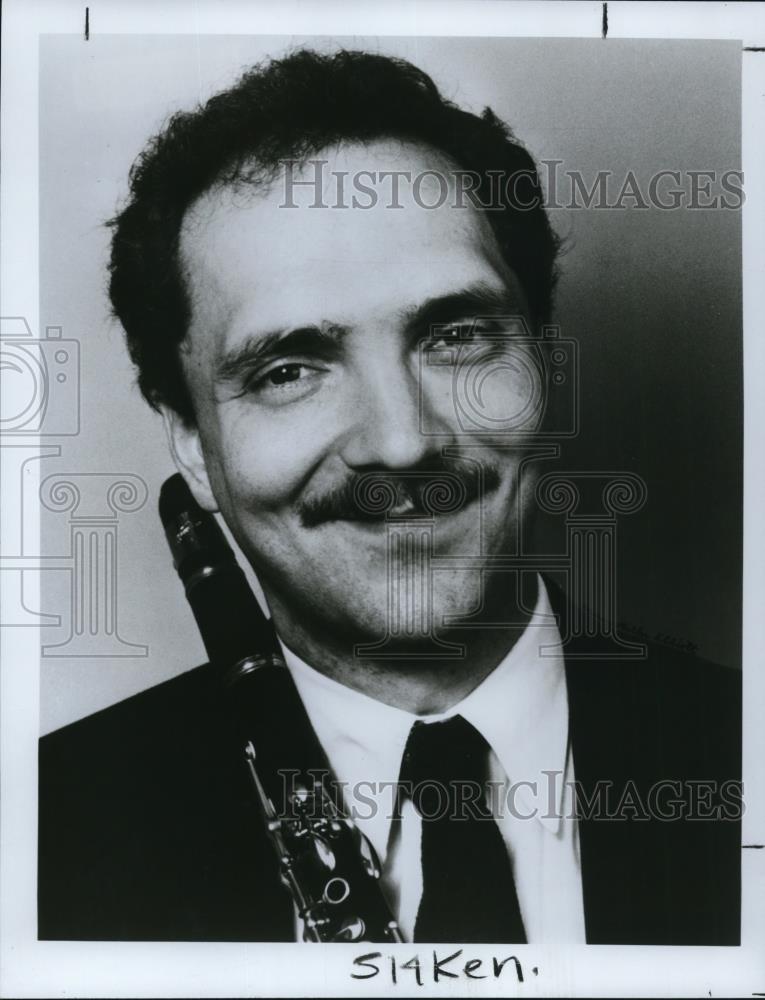 1989 Press Photo Ken Peplowski, Clarinet &amp; Saxophone - cvp50169 - Historic Images