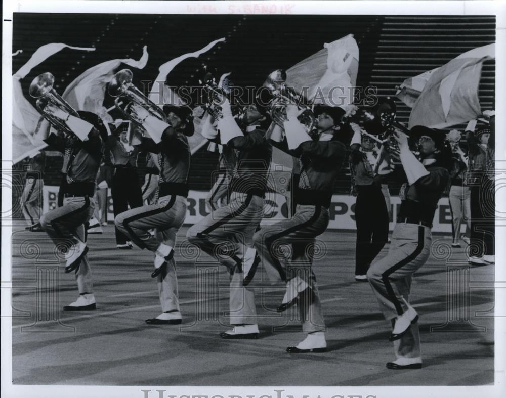 1986 Press Photo Twenty Seventh Lancers - cvp41692 - Historic Images