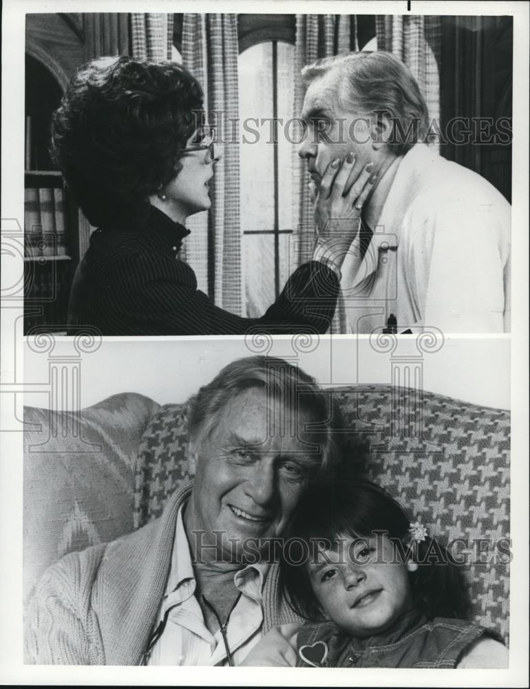 1984 Press Photo George Gaynes of Tootsie &amp; Punky Brewster - cvp72233 - Historic Images