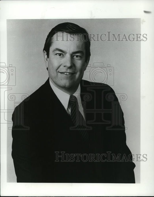 1982 Press Photo Bill Kurtis in CBS Morning News - cvp54779 - Historic Images