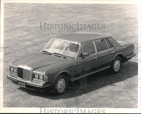 1989 Press Photo The Sporting Bentley Mulsanne S - Historic Images