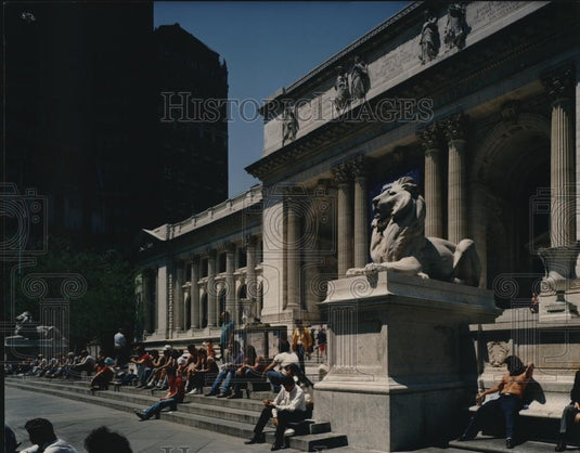 1989 Press Photo The New York Public Library - 666 - Historic Images