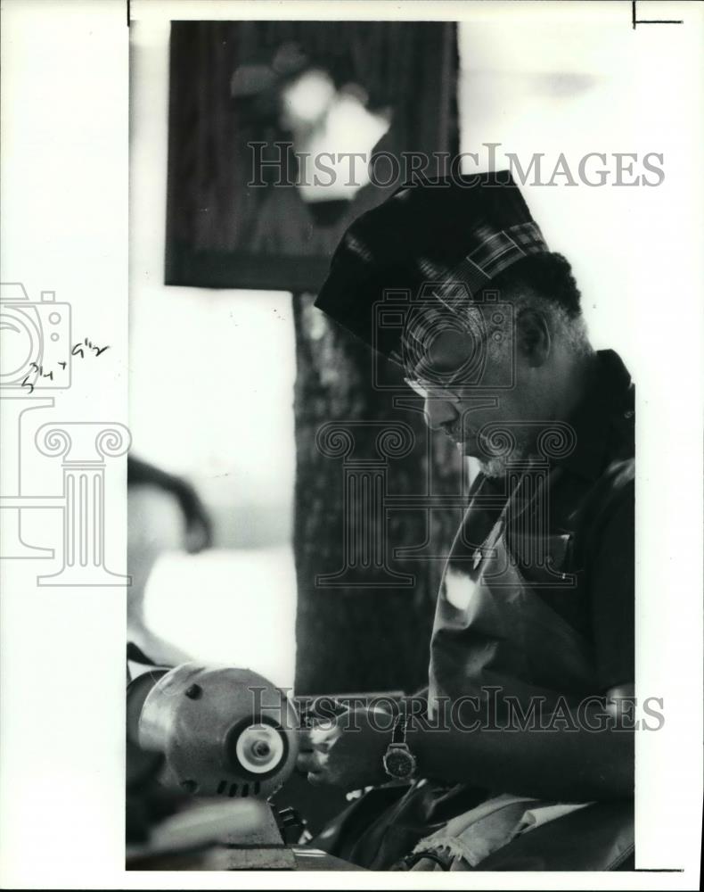 1991 Press Photo Amin Rashid - Historic Images