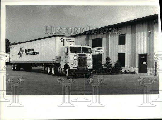 1980 Press Photo Headquarters of Leasway Transportation of Ohio Inc - Historic Images