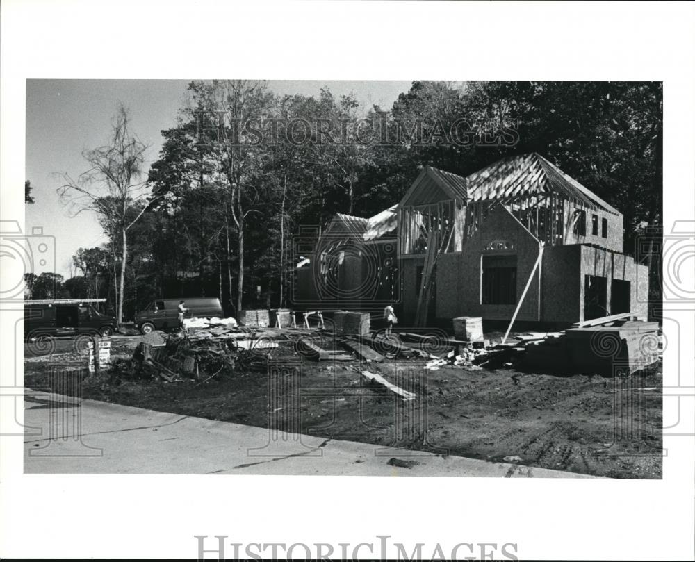 1990 Press Photo The hunt club concord twp. lake country new construction - Historic Images