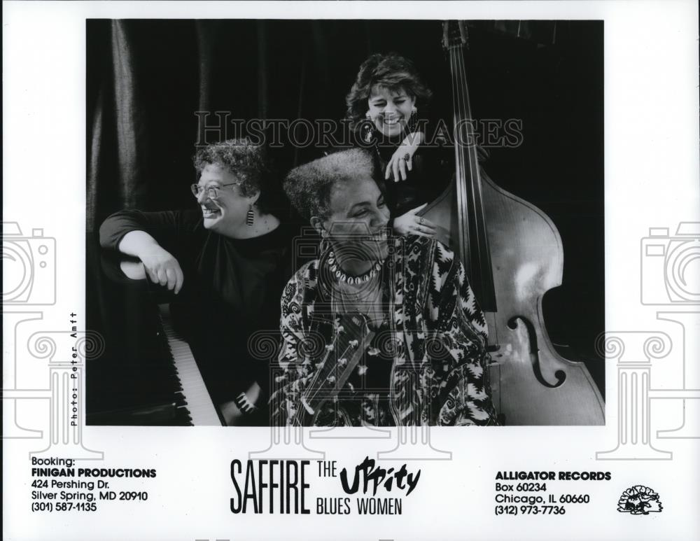 1991 Press Photo Band, Saffire the Uppity Blues Women - cvp53587 - Historic Images