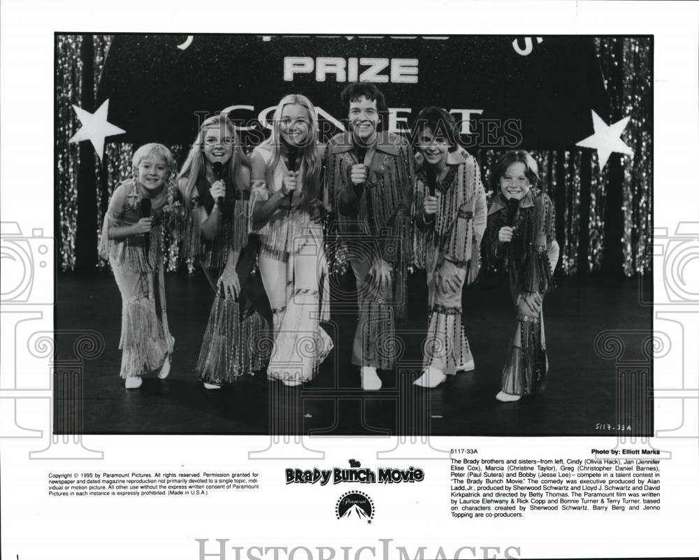 1995 Press Photo Movie The Brady Bunch Movie - cvp57393 - Historic Images