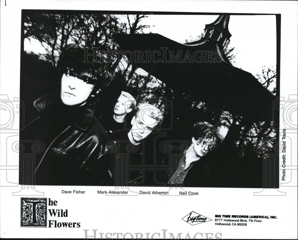 1987 Press Photo Dave Fisher Mark Alexander David Atherton and Neil Cook - Historic Images