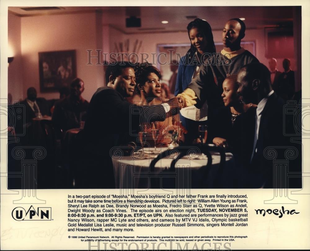 1996 Press Photo TV Program Moesha - cvp73074 - Historic Images