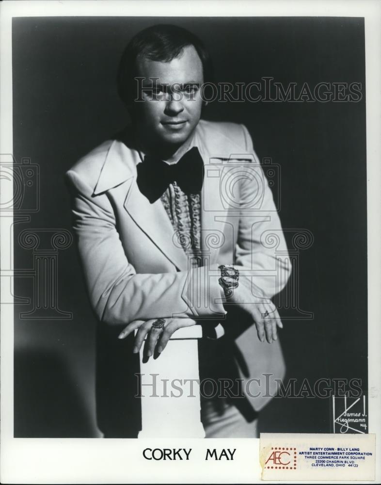 1982 Press Photo Corky May Chicago Area Musician and Entertainer - cvp49491 - Historic Images