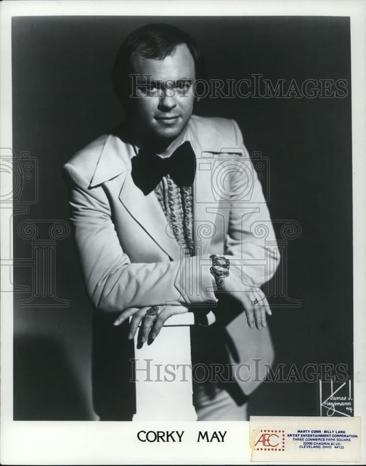 1982 Press Photo Corky May Chicago Area Musician and Entertainer - cvp49491 - Historic Images