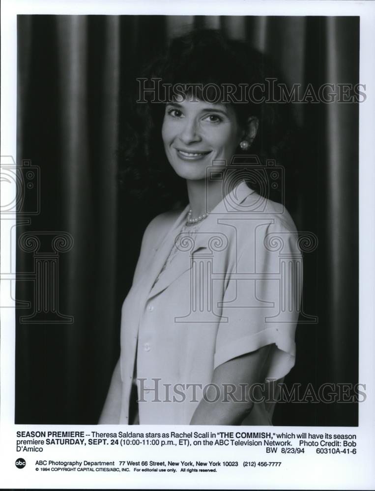 1994 Press Photo Theresa Saldana in The Commish - cvp44442 - Historic Images