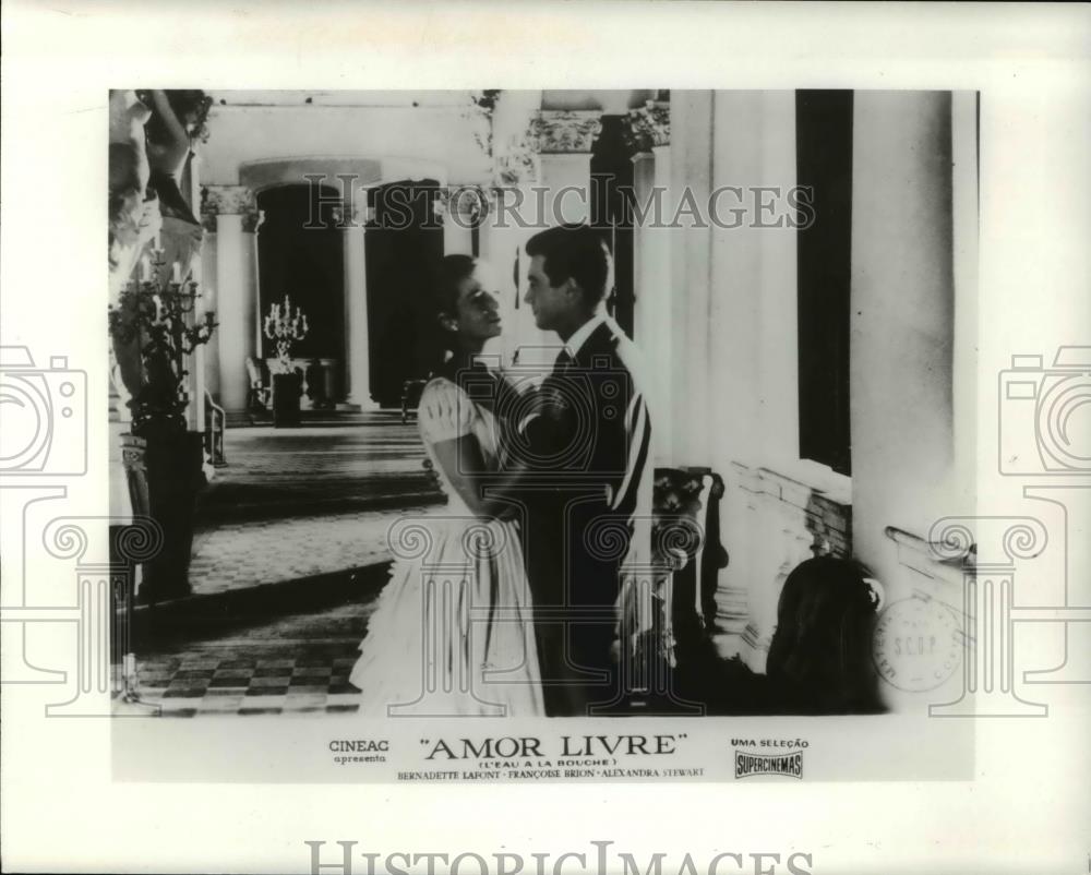 1991 Press Photo Bernadette LaFont and Francoise Brion in Amor Livre - cvp46106 - Historic Images