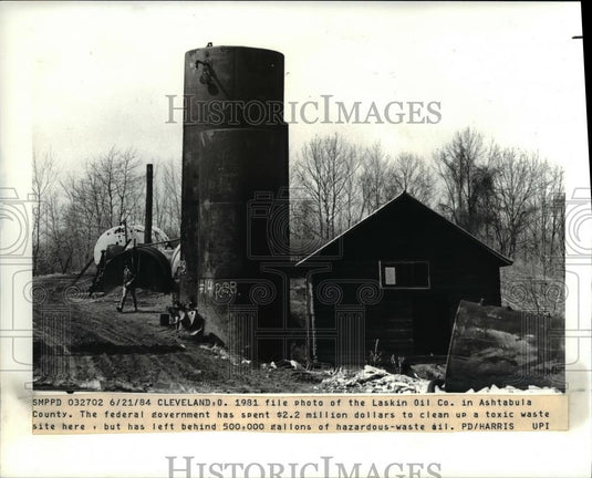 1981 Press Photo Laskin Oil Co - cva67800 - Historic Images