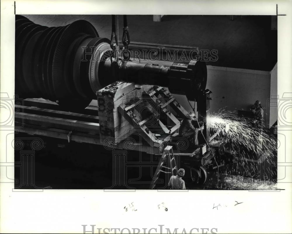 1991 Press Photo Perry Nuclear Power Plant - Historic Images