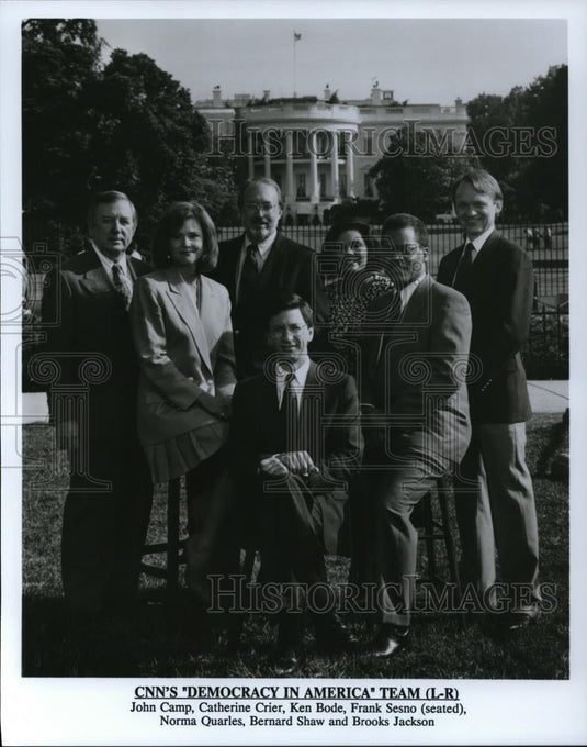 Undated Press Photo CNN'S Democracy In America Team John Camp - cvp43637 - Historic Images