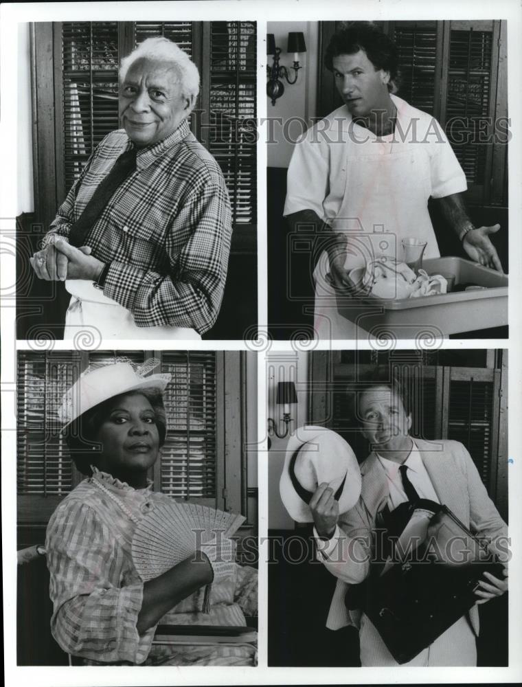 1986 Press Photo Charles Lampkin & Don Yesso in Frank's Place - cvp44234 - Historic Images