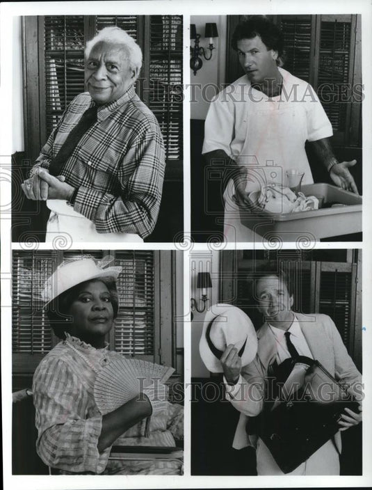 1986 Press Photo Charles Lampkin & Don Yesso in Frank's Place - cvp44234 - Historic Images