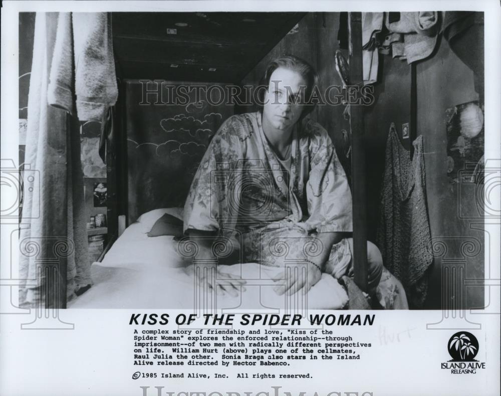 1985 Press Photo William Hurt stars in Kiss of the Spider Woman - cvp51677 - Historic Images