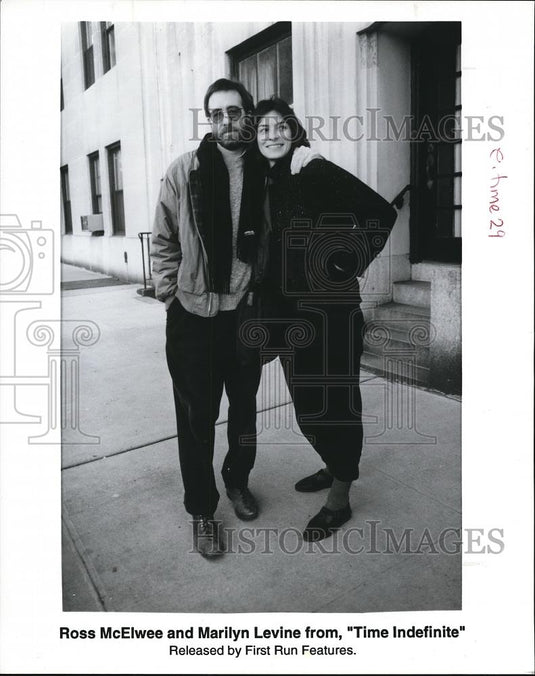 1994 Press Photo Ross McElwee Marilyn Levine Time Indefinite - cvp69156 - Historic Images