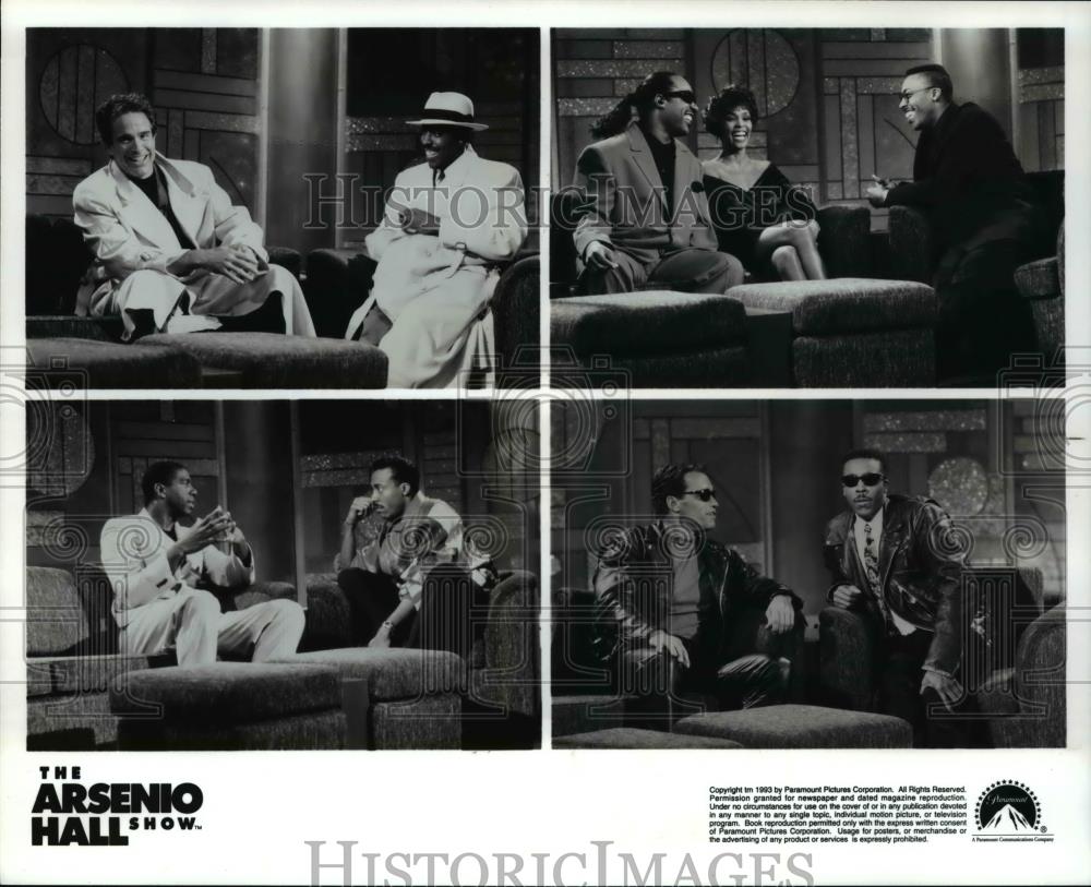 1994 Press Photo TV Program the Arsenio Hall Show - cvp55747 - Historic Images