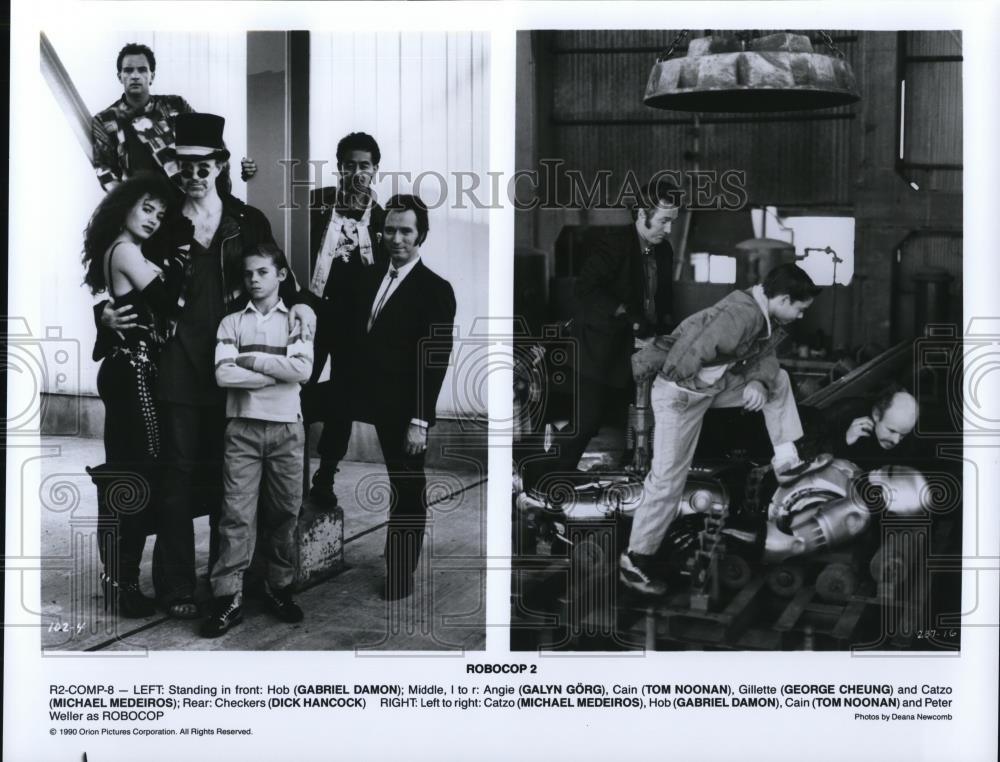 1991 Press Photo Gabrriel Damon Galyn Gorg Tom Noonan George Cheung MIchael Mede - Historic Images