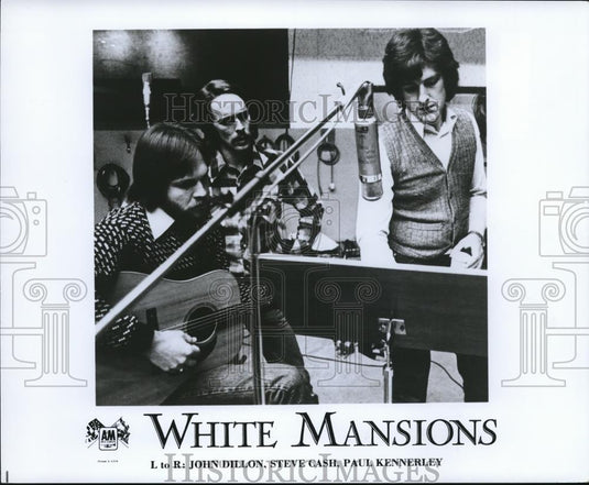 Press Photo White Mansions John Dillon Steve Cash Paul Kennerley - cvp56607 - Historic Images