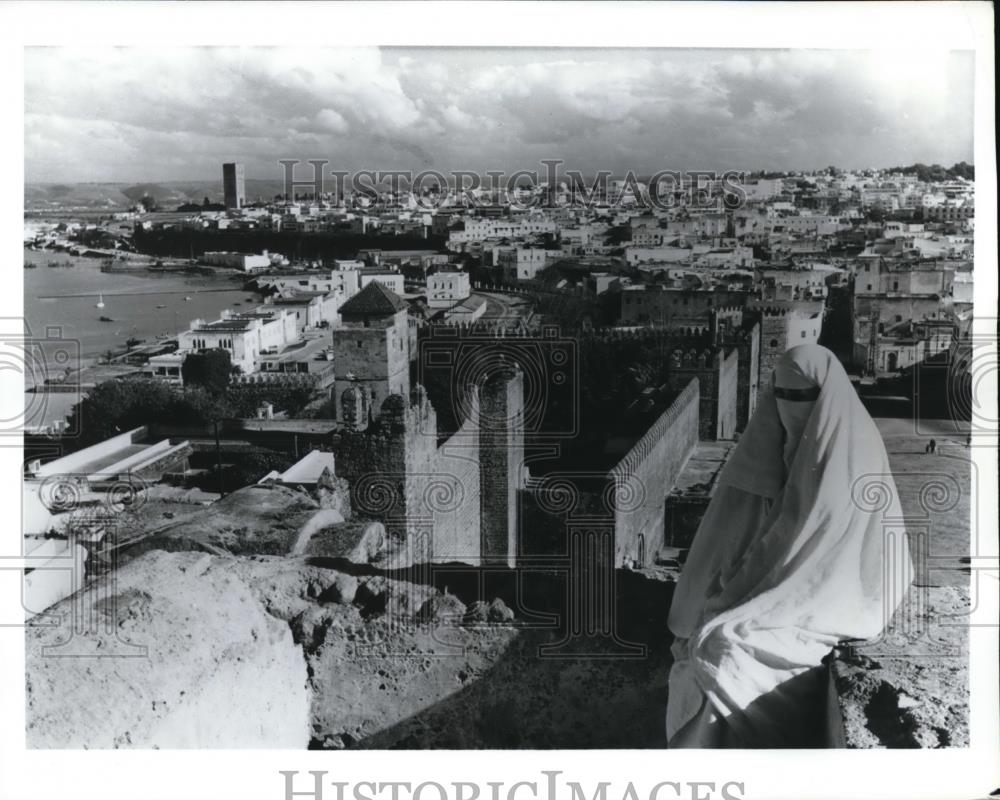 1980 Press Photo Kingdom of Morocco capital Rabat - Historic Images