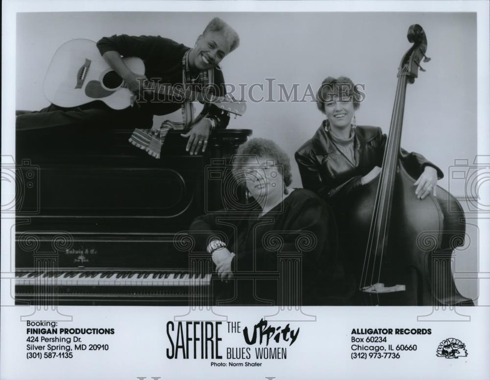 1990 Press Photo Musical group Saffire the Uppity Blues Women - cvp53586 - Historic Images