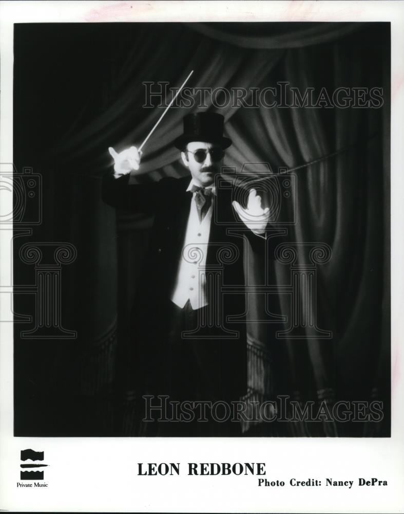 1995 Press Photo Leon Redbone Musician - cvp48596 - Historic Images