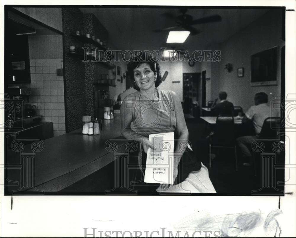 1987 Press Photo Marietta Tabone - Historic Images
