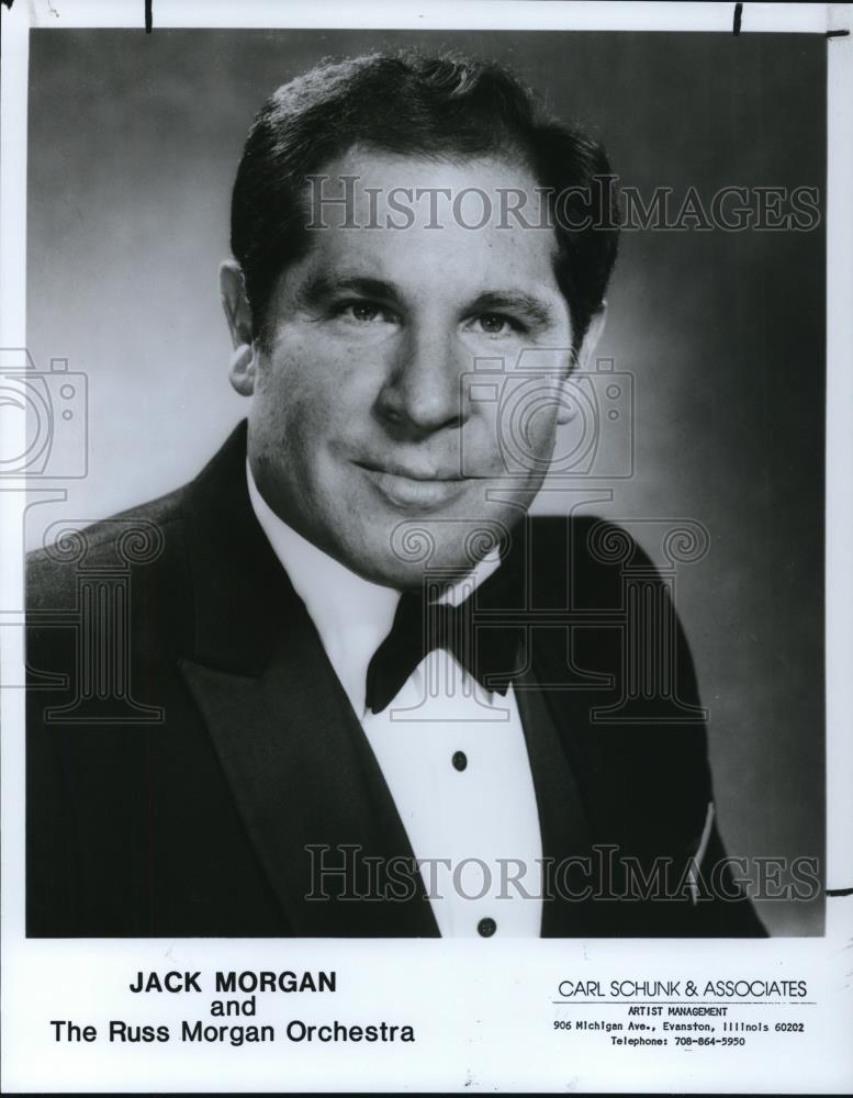 1991 Press Photo Jack Morgan Trombone Player and The Russ Morgan Orchestra - Historic Images