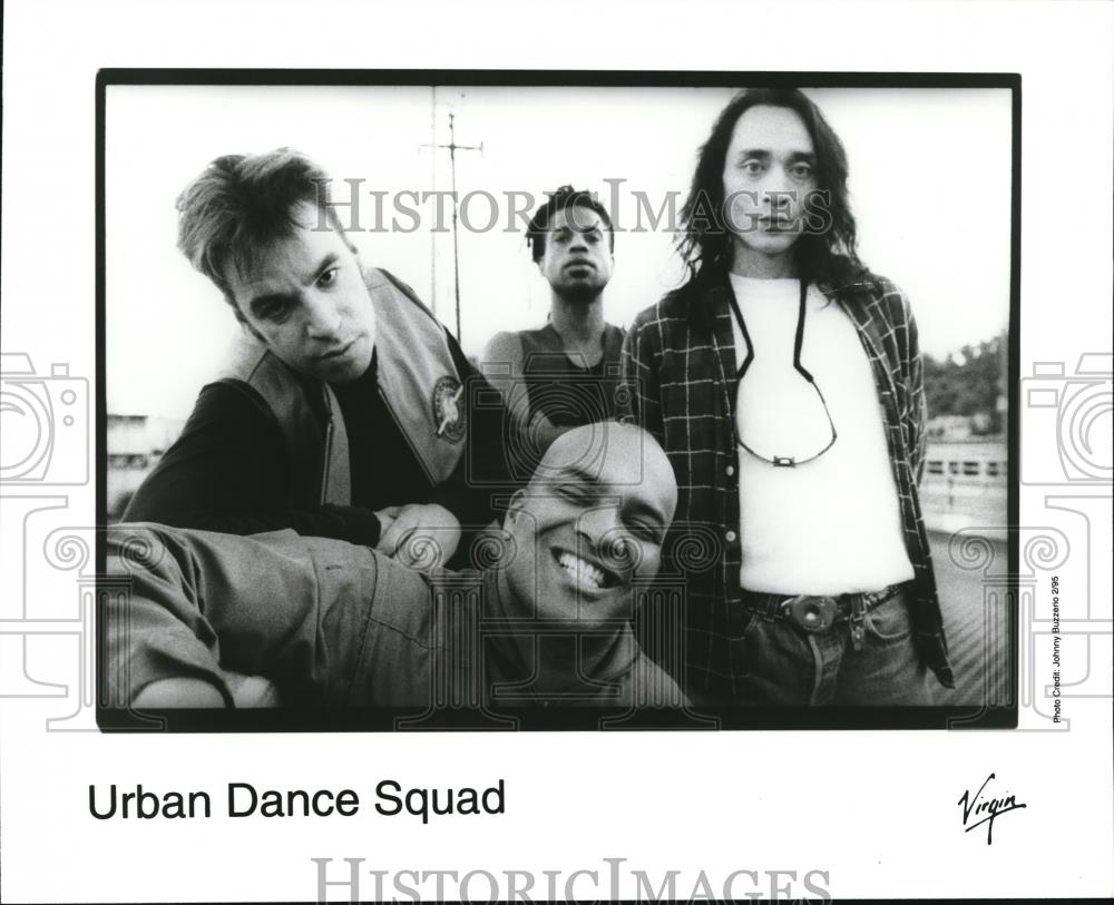 1995 Press Photo Patrick Tilon and Urban Dance Squad Band - cvp56333 - Historic Images