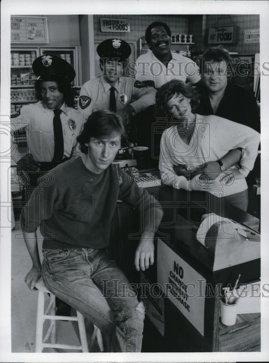 Undated Press Photo Sam Whipple Bever-Leigh Banfield Jay Tarses Bubba Smith - Historic Images