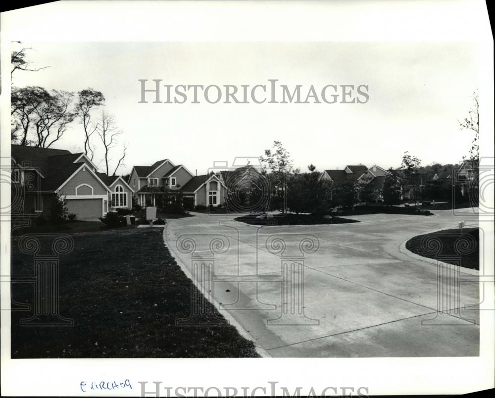 1991 Press Photo Home at Burlington Green - Historic Images