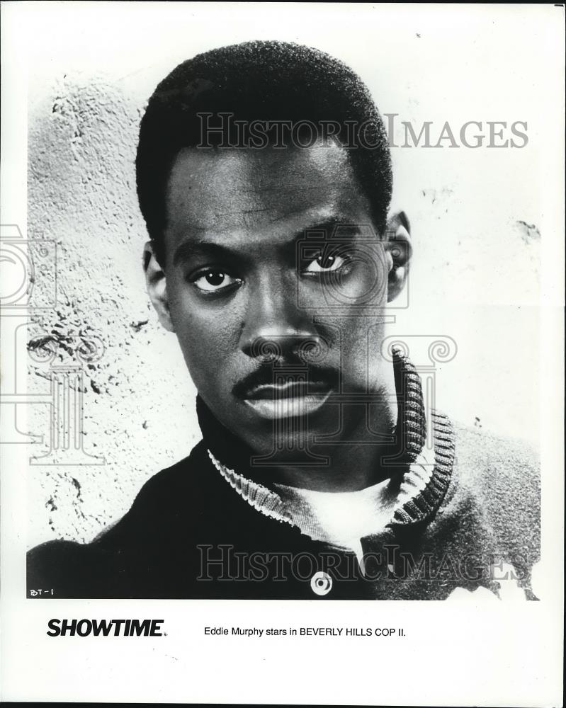 1988 Press Photo Eddie Murphy as Axel Foley in Beverly Hills Cop II - cvp68658 - Historic Images