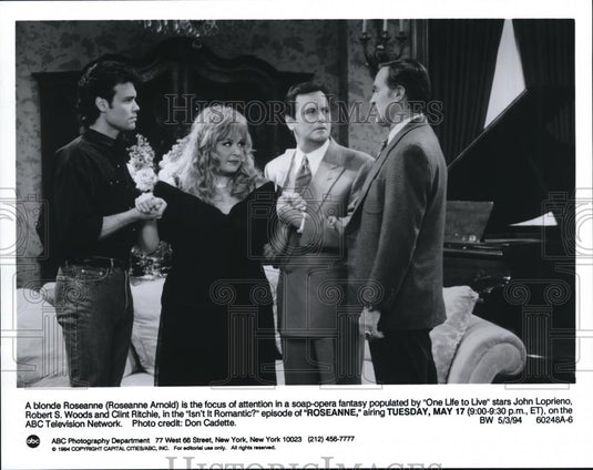 1994 Press Photo TV Program Roseanne - cvp73056 - Historic Images