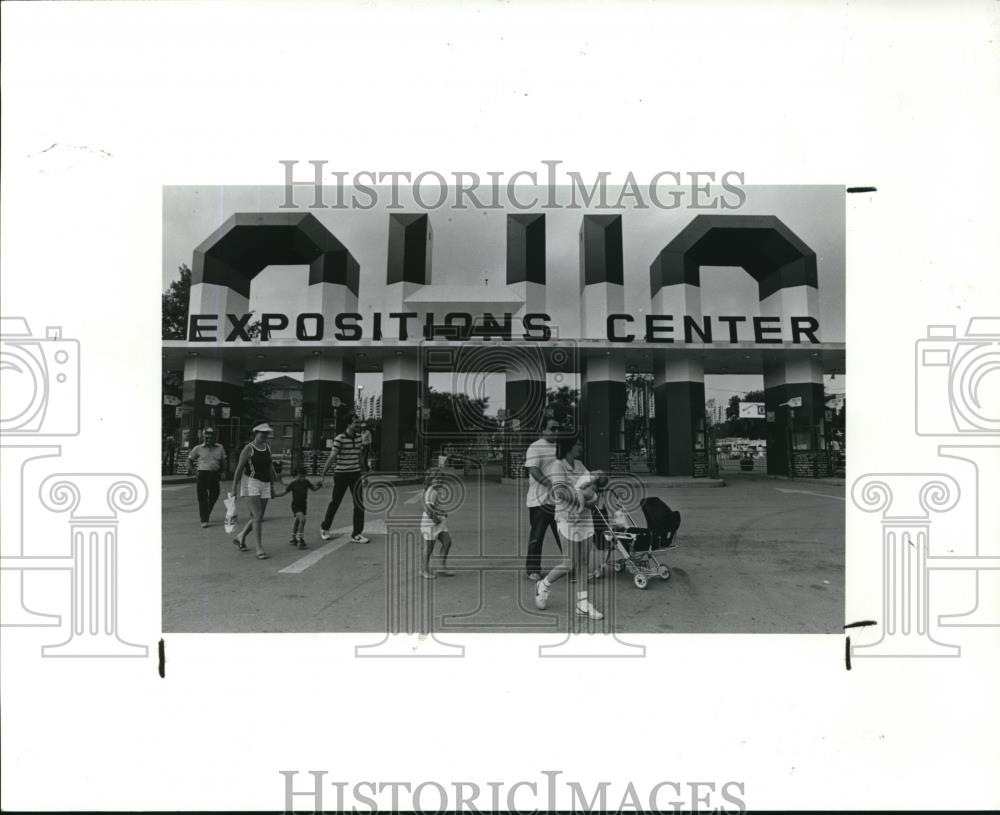 1985 Press Photo Ohio State Fair at Exposition Center - Historic Images