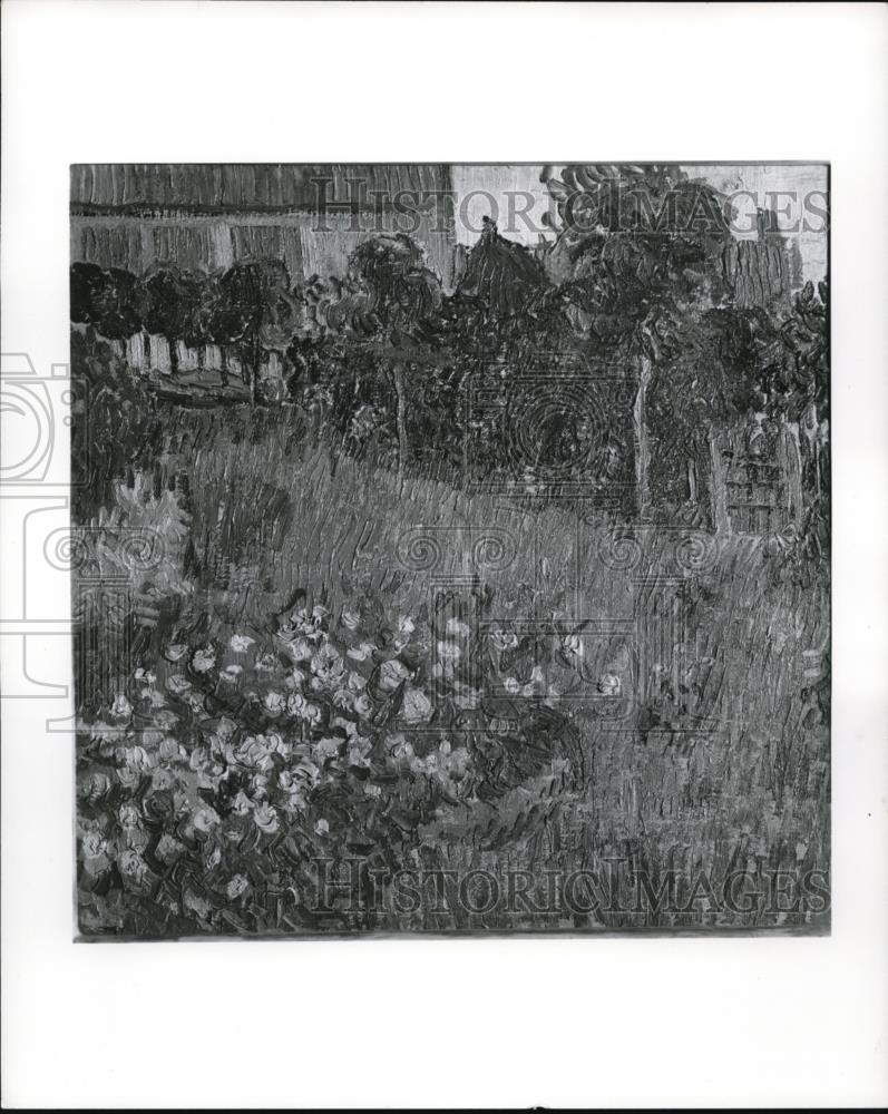 1981 Press Photo Daubigny's Garden, Vincent Van Gogh, Dutch - cva52999 - Historic Images