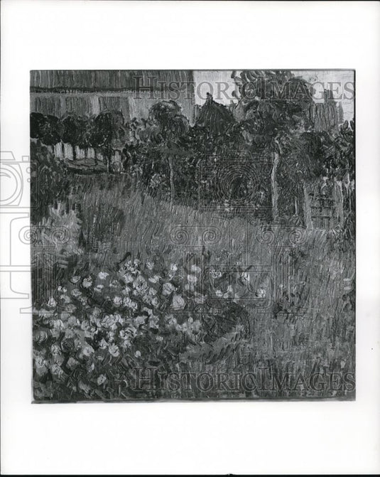 1981 Press Photo Daubigny's Garden, Vincent Van Gogh, Dutch - cva52999 - Historic Images