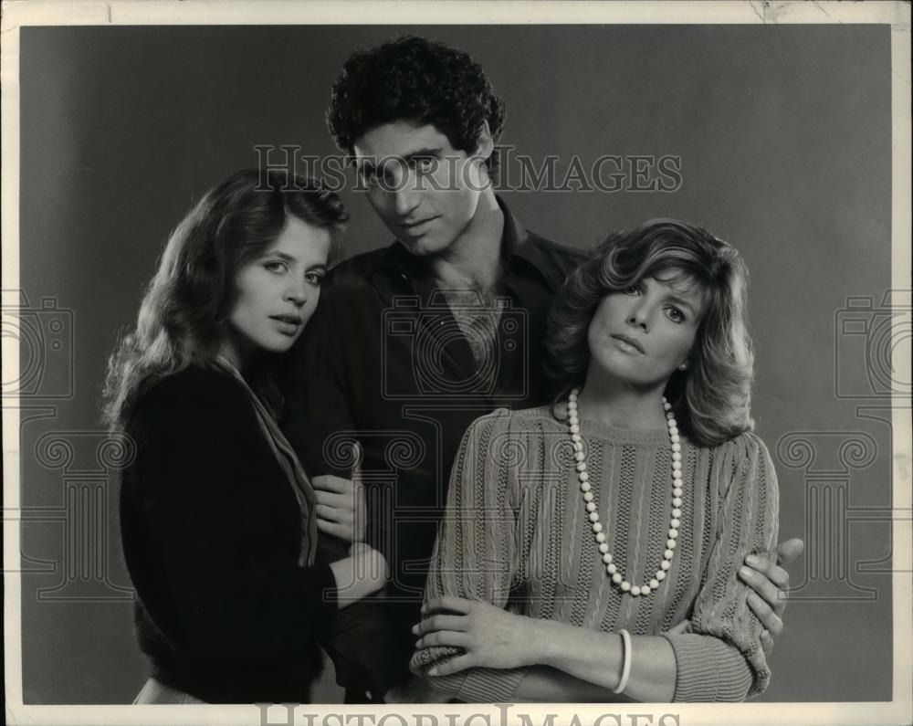 1983 Press Photo Linda Hamilton Michael Nouri and Katharine Ross - cvp46010 - Historic Images