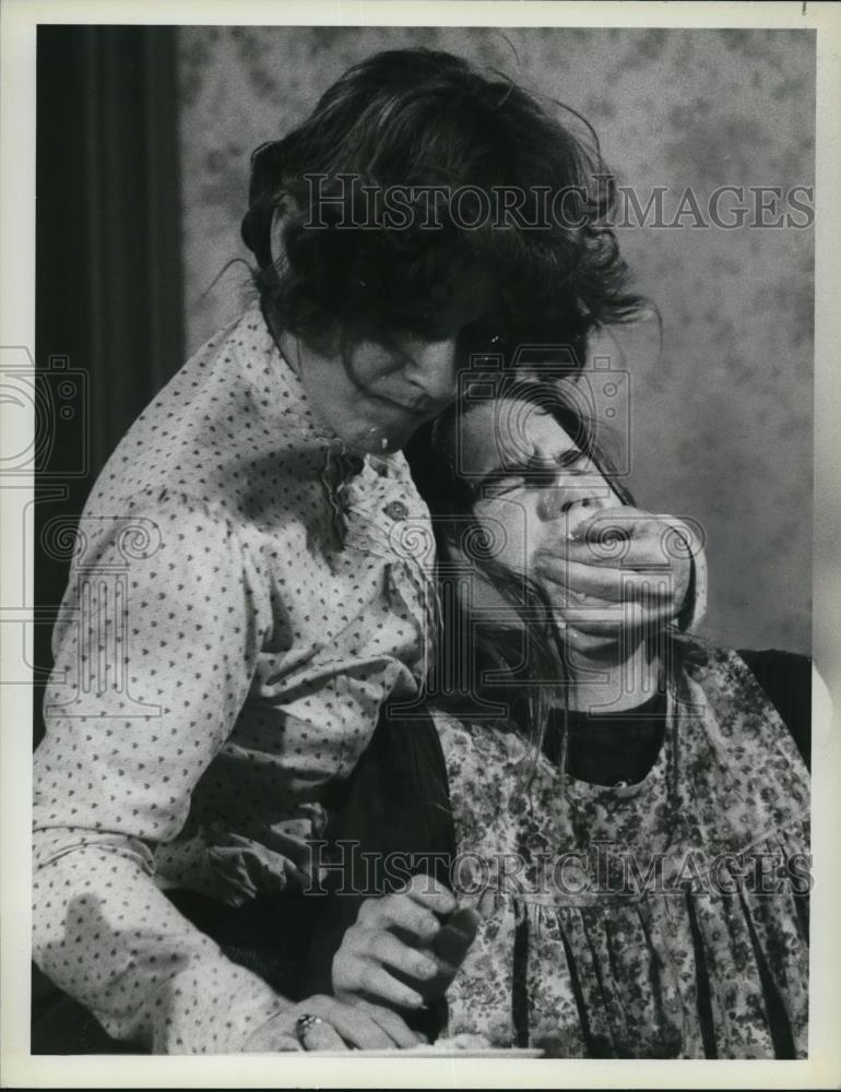 1979 Press Photo Patty Duke and Diana Muldaur in The Miracle Worker TV movie - Historic Images