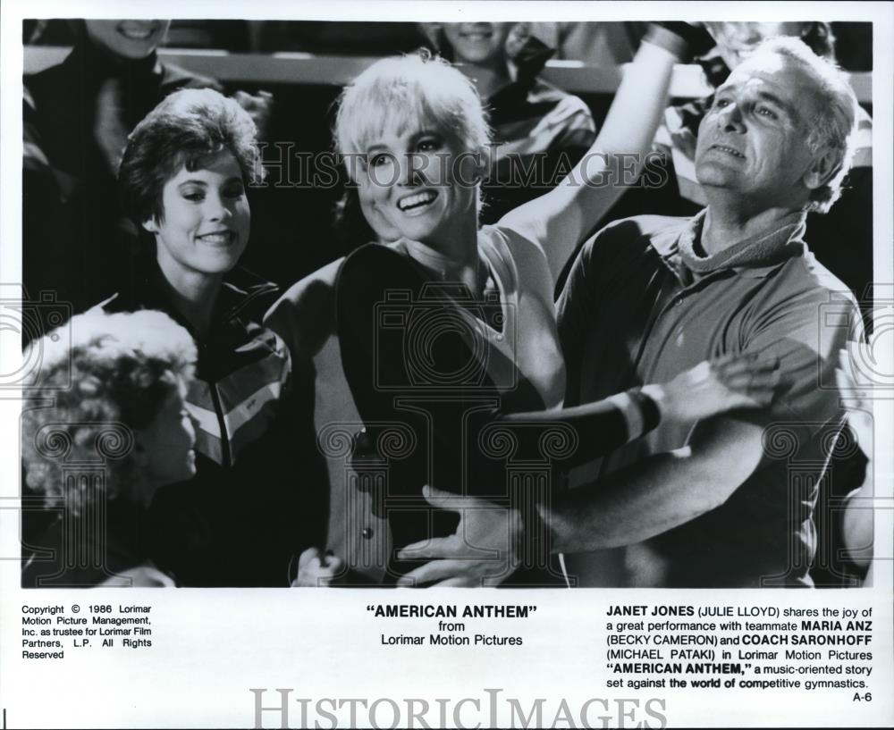 1986 Press Photo Anthem Maria Anz JOhn Aprea Kirk Baker - cvp56926 - Historic Images