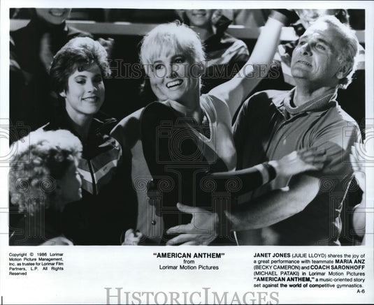 1986 Press Photo Anthem Maria Anz JOhn Aprea Kirk Baker - cvp56926 - Historic Images