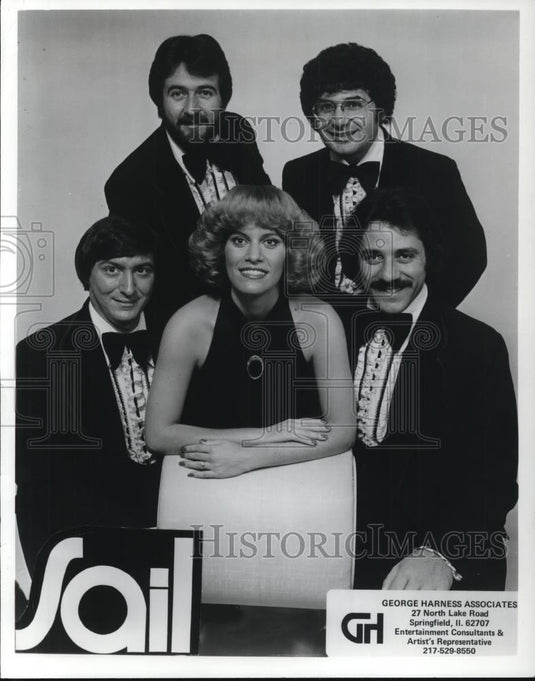 1978 Press Photo Ed Nichols Dianna Gibson Mike Carletta Frank Cutri Dave DeLucia - Historic Images