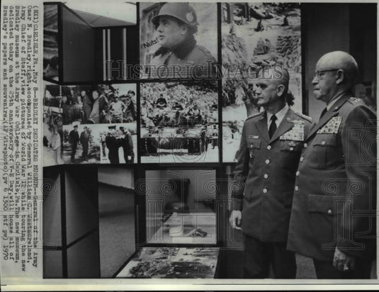 1970 Press Photo General William C Westmoreland - Historic Images