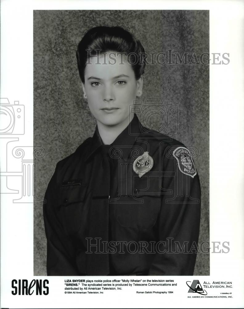 1994 Press Photo Liza Snyder on Sirens - cvp69387 - Historic Images