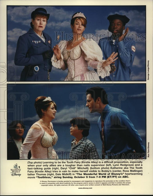 Undated Press Photo Kirstie Alley In Toothless - cvp52742 - Historic Images